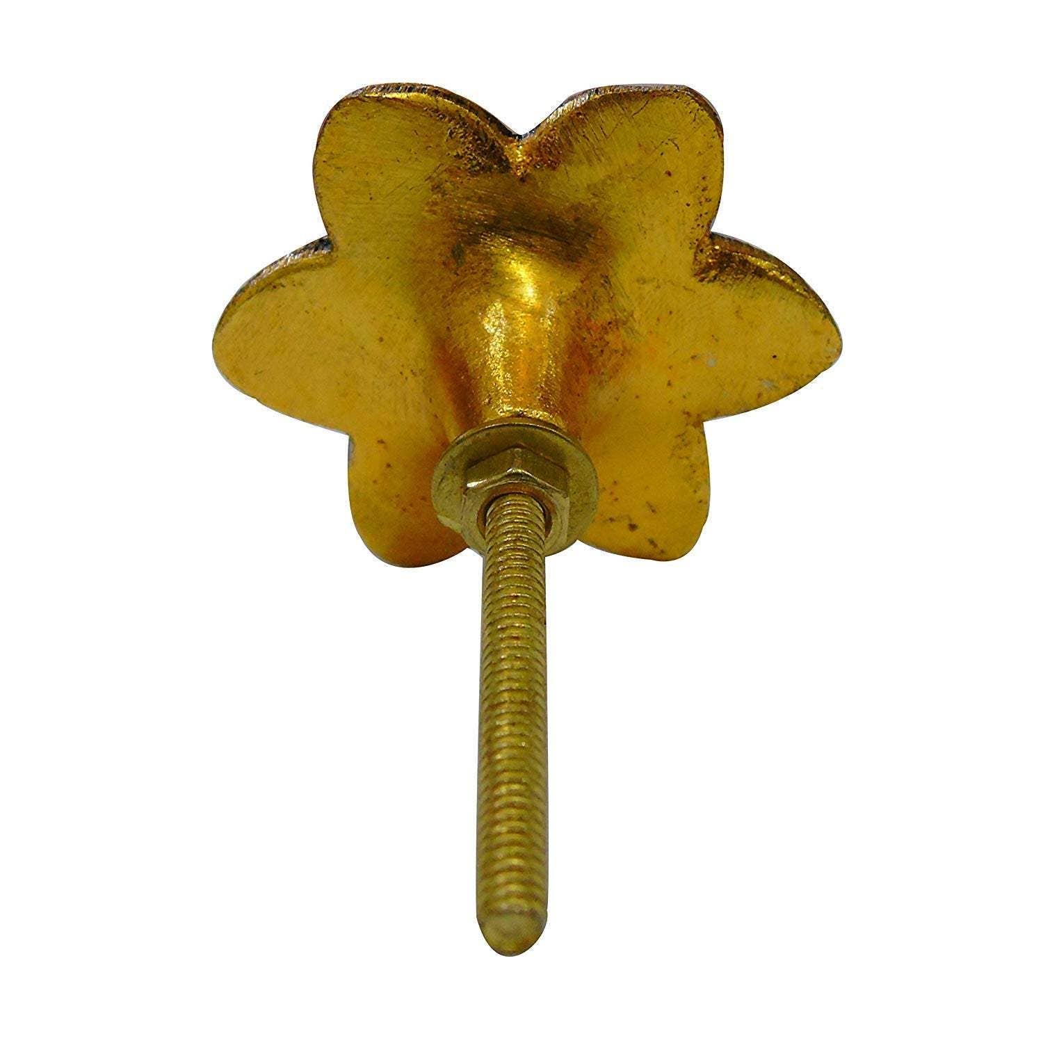 Gold Flower Knobs
