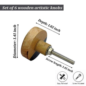 Wooden Artistic Knobs