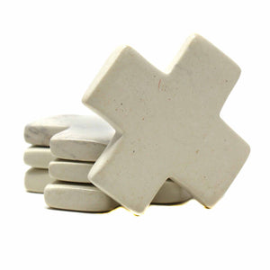 Hand Carved Soapstone Tic-tac-toe Game Set