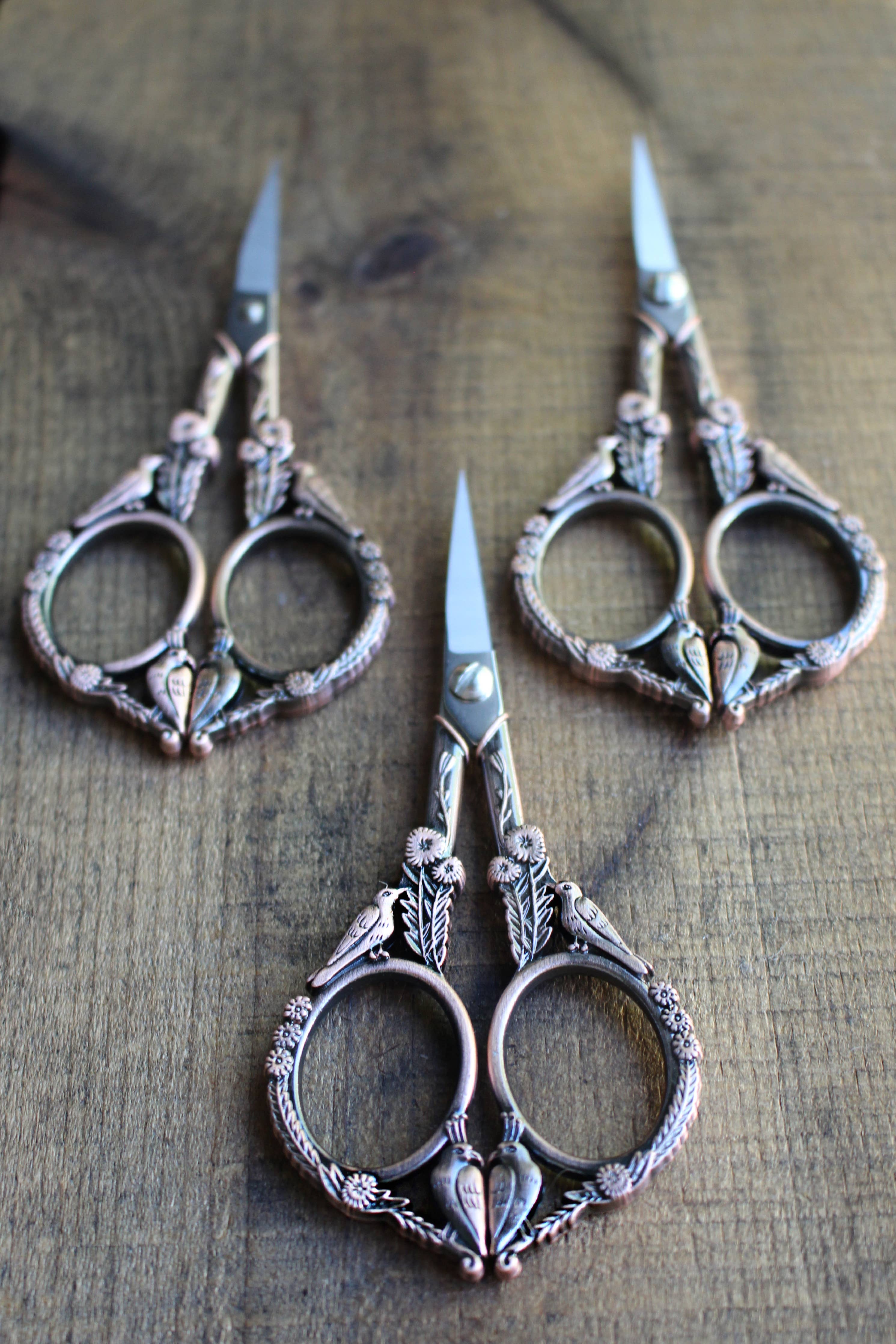 Feathered Friends Scissors (Set of 3)