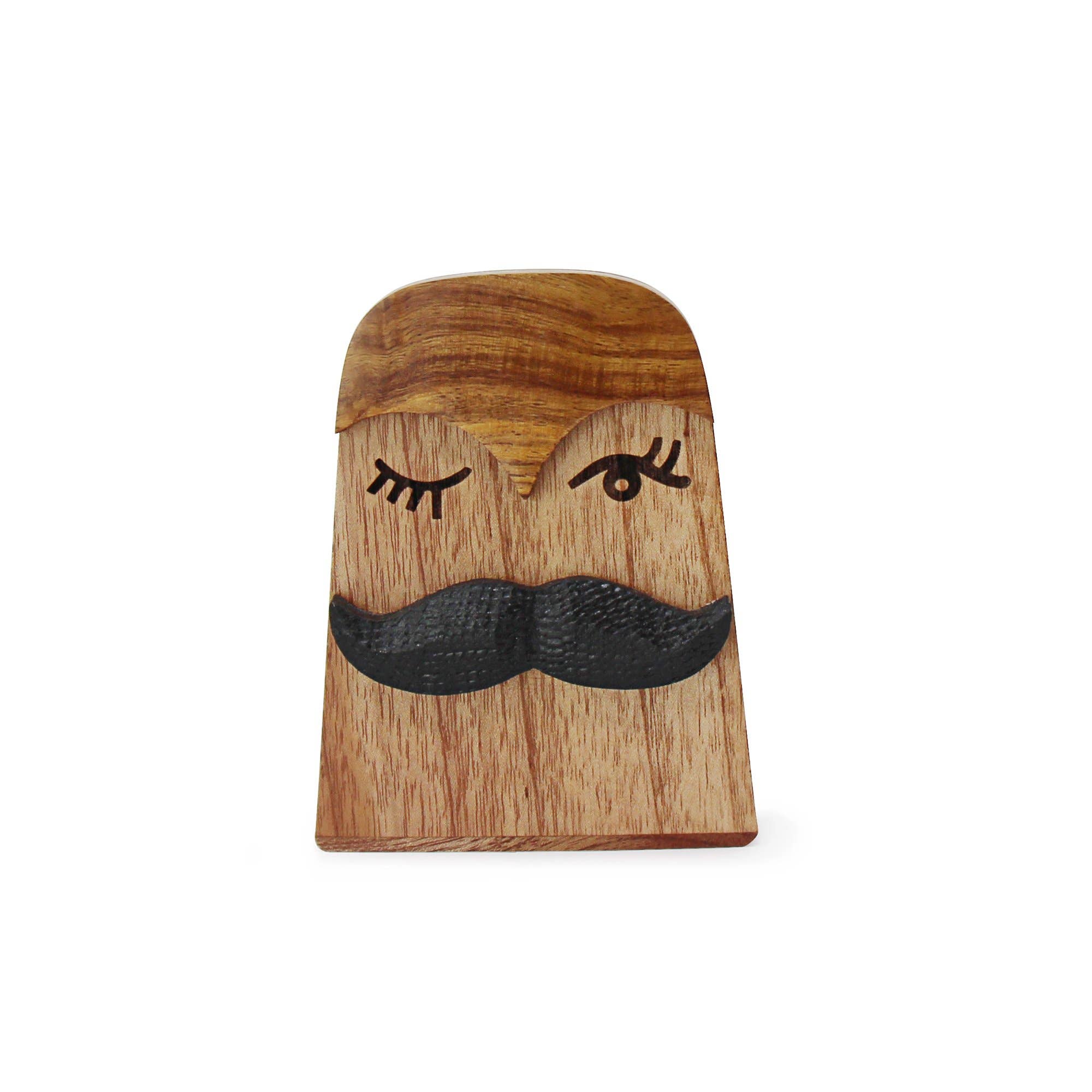 Moustache Eyeglass and Pen holder Combo