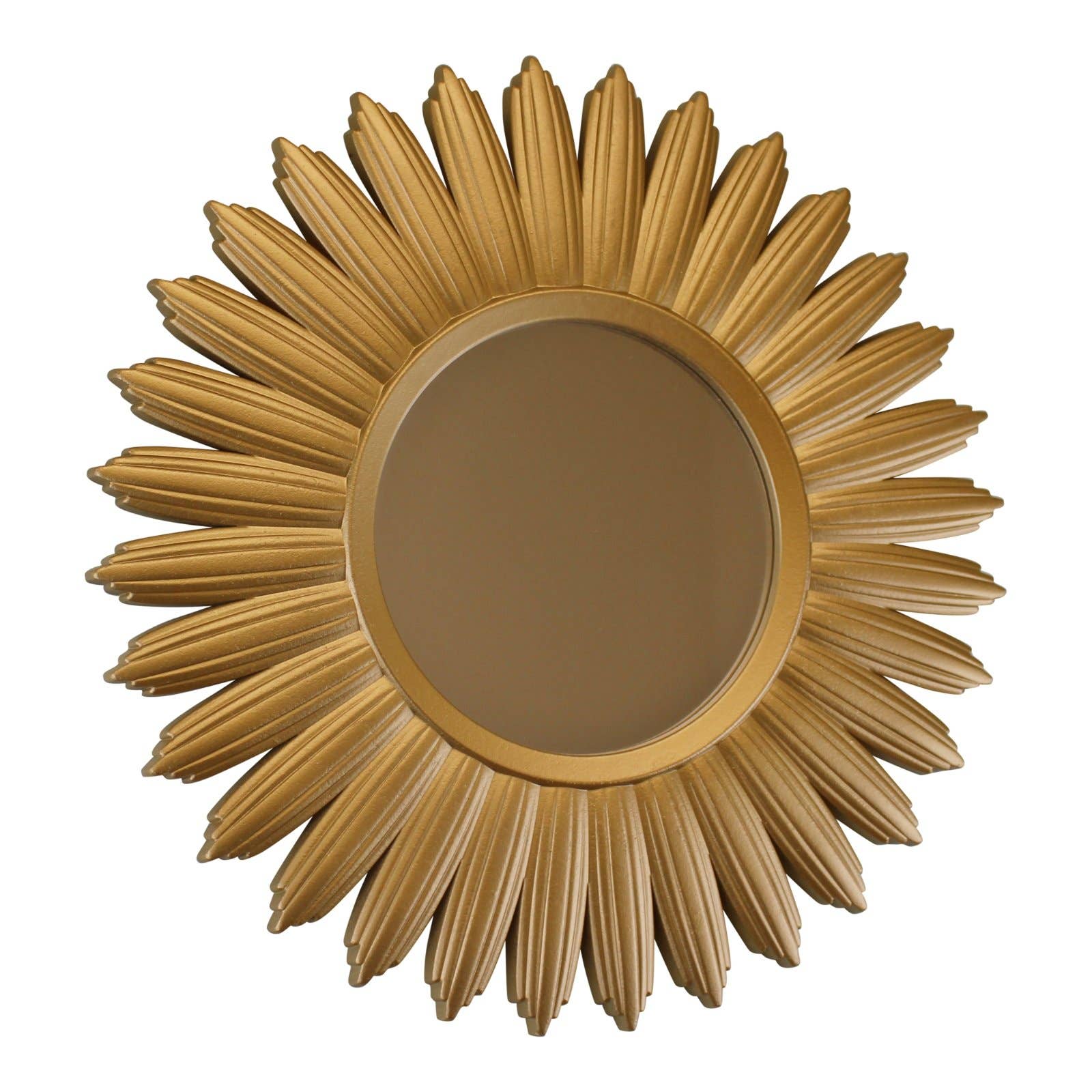 Large Gold Sunburst Mirror