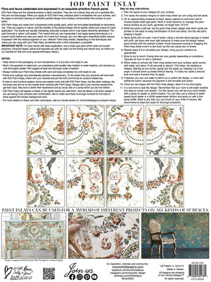 Chateau, Iron Orchid Designs, Paint Inlay