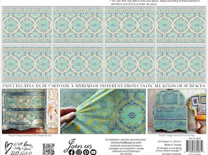 Morocco IOD Paint Inlay 12x16 Pad®️